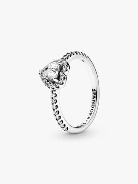 Pandora Elevated Heart Ring